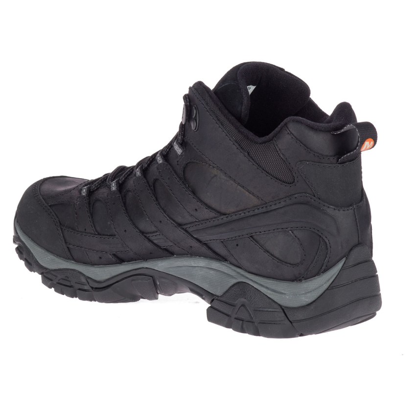 Chaussures Randonnée Merrell Moab 2 Prime Mid Waterproof Noir Homme | G.X.ETON